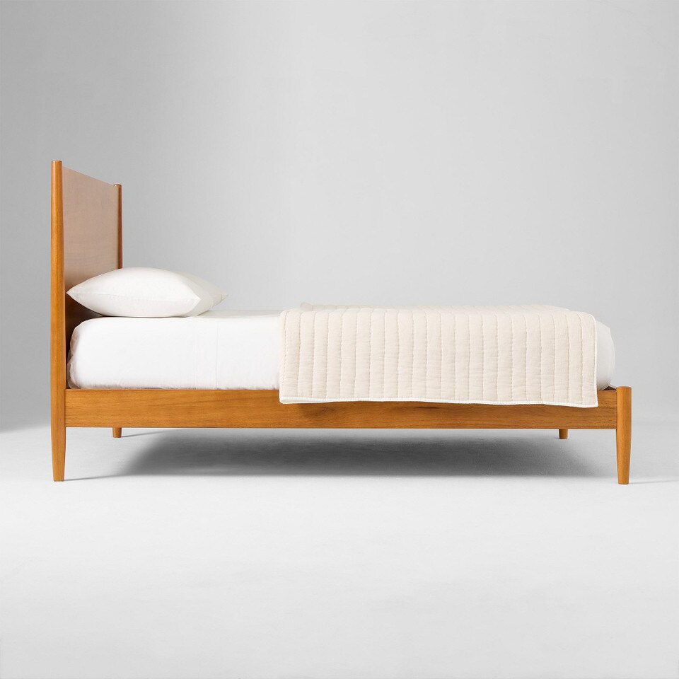 Mid-Century Modern Bed | West Elm UK